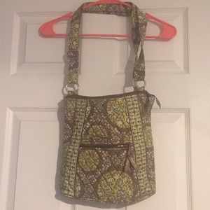 Crossbody Vera Bradley bag with matching wallet